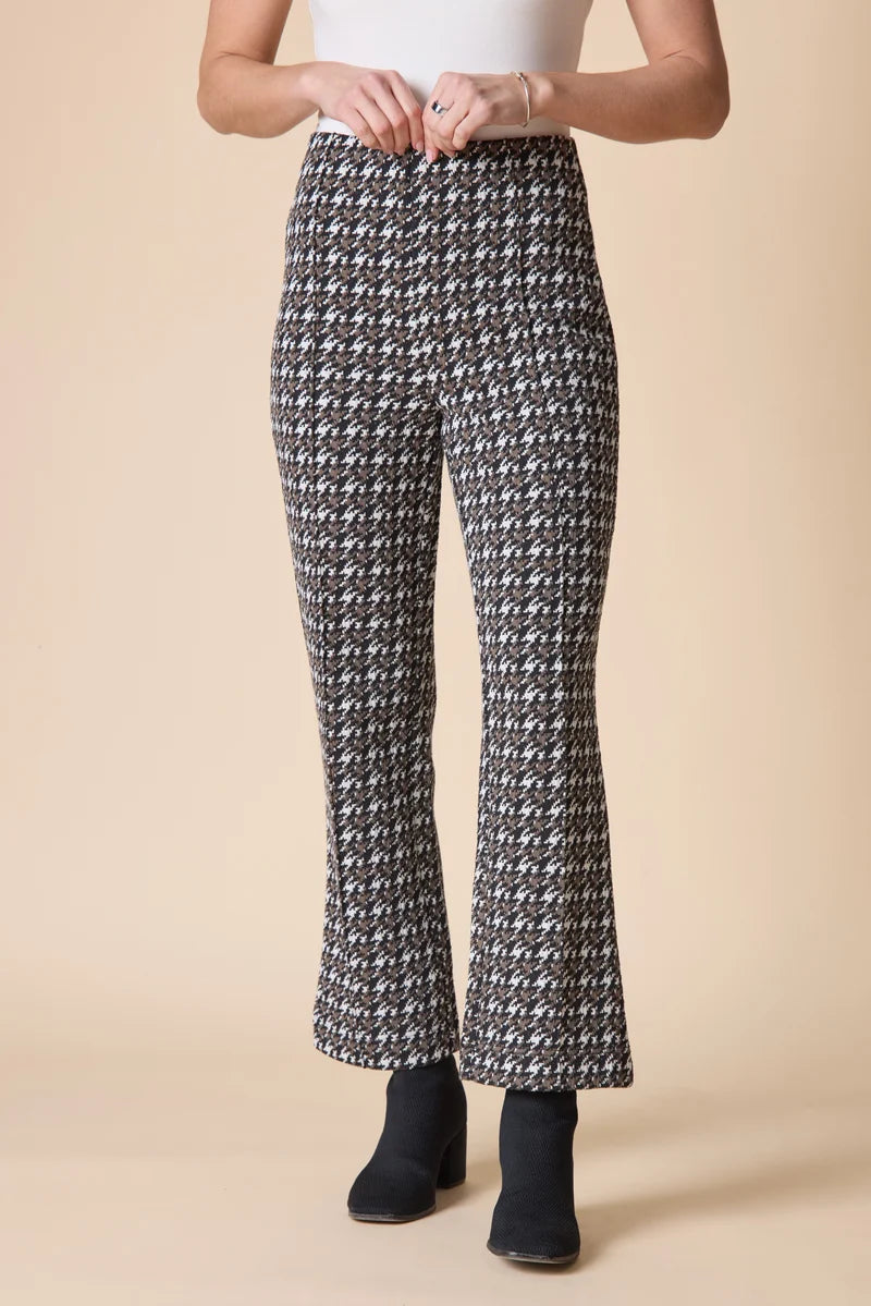 Habitat Luxe Ponte Print Kickflare Pant