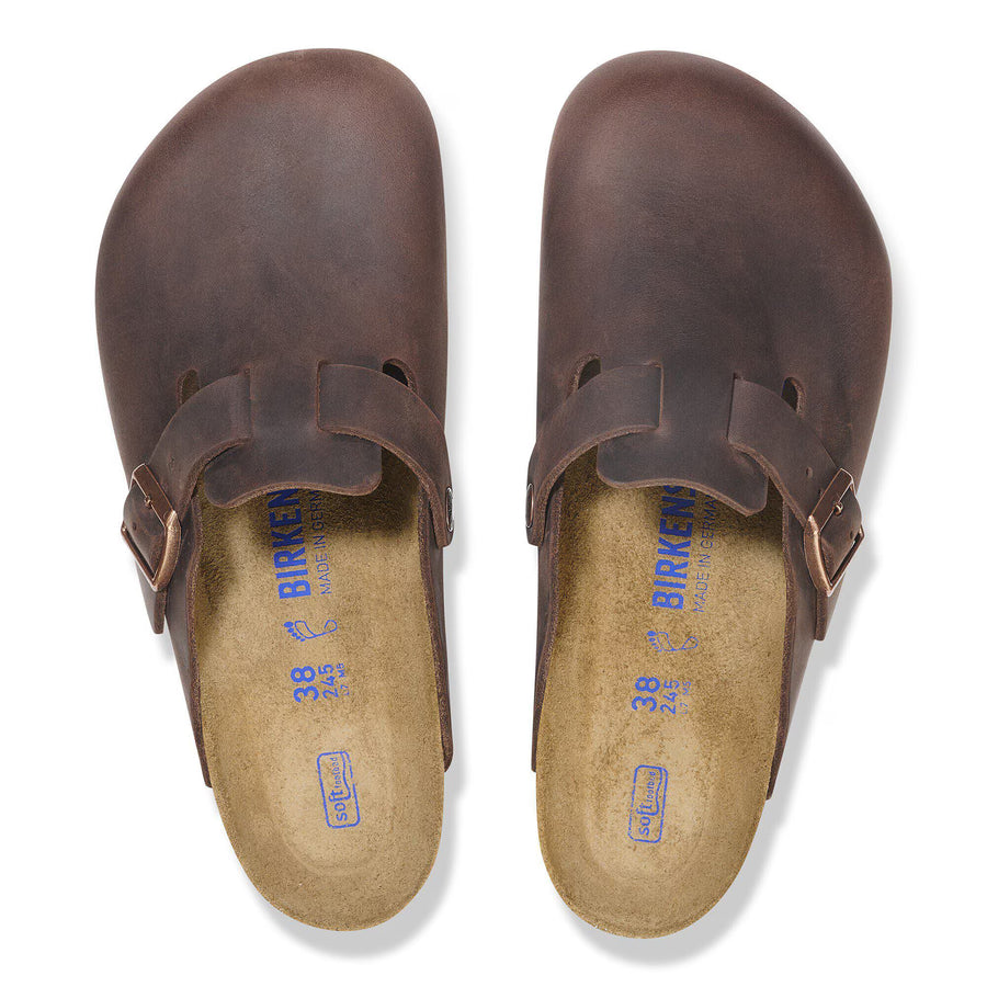 Birkenstock Boston Soft Footbed Oiled Nubuck Leather R