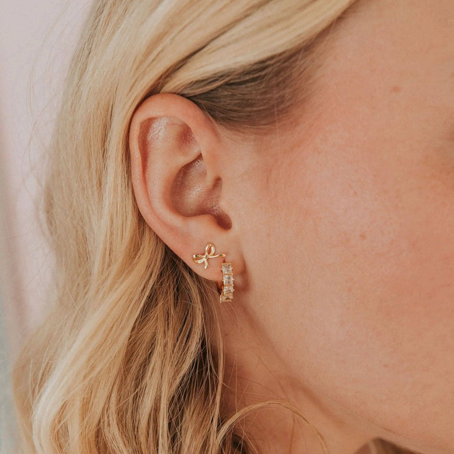 Mauve Jewelry Ella Bow Studs