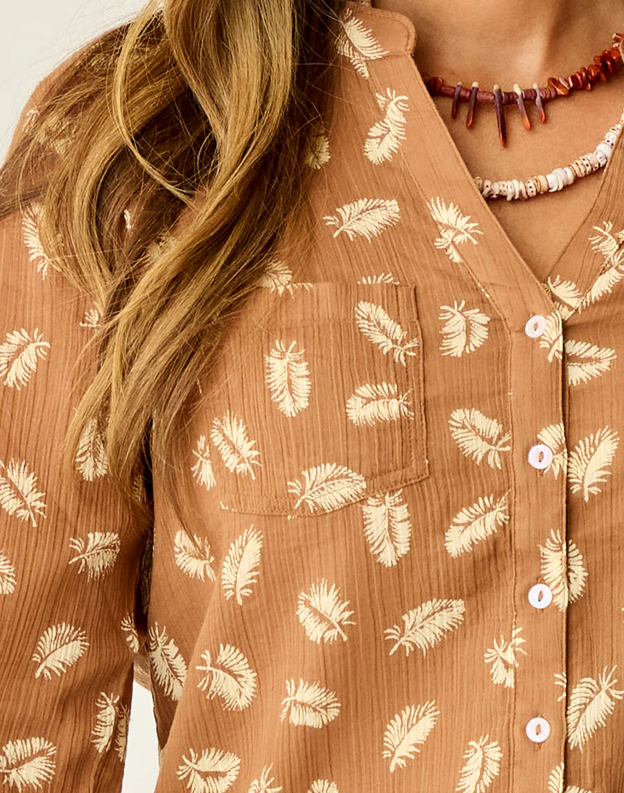 Dylan Gauze Tunic