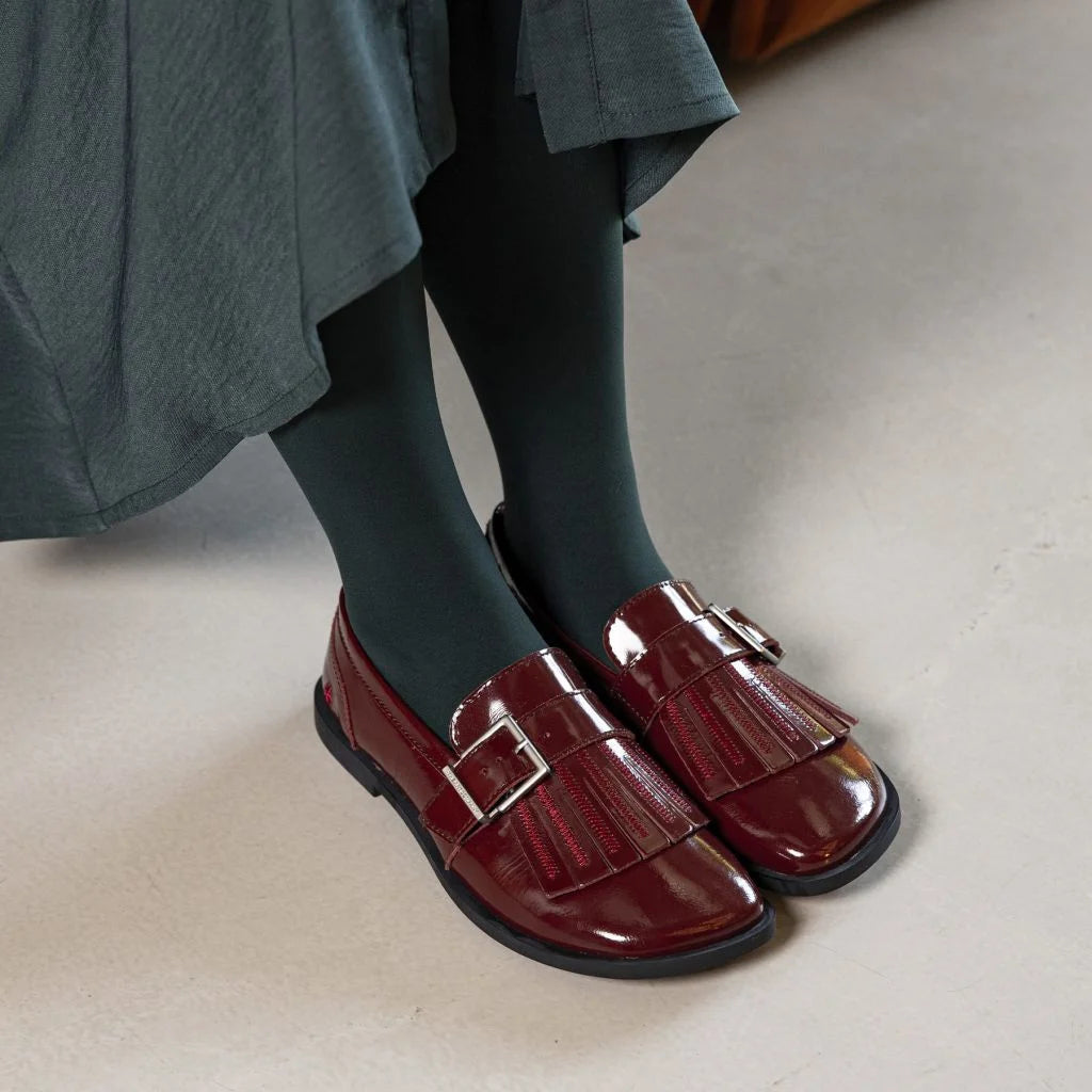 Art Nappa Shinny Burdeos/Siena Loafer