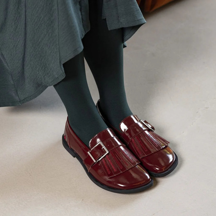 Art Nappa Shinny Burdeos/Siena Loafer