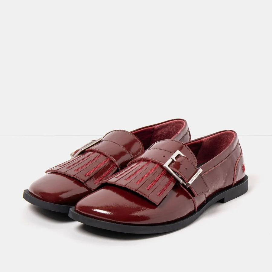 Art Nappa Shinny Burdeos/Siena Loafer