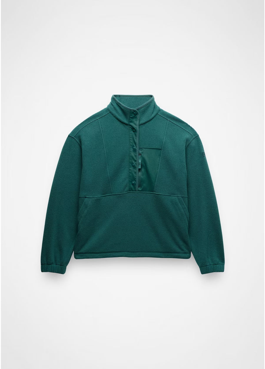 Prana Stretch Zion Fleece Half Snap