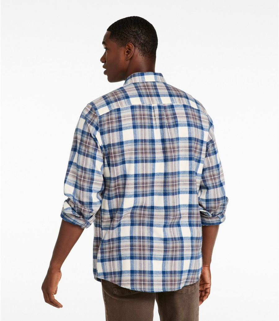 Men's Scotch Plaid Flannel Shirt