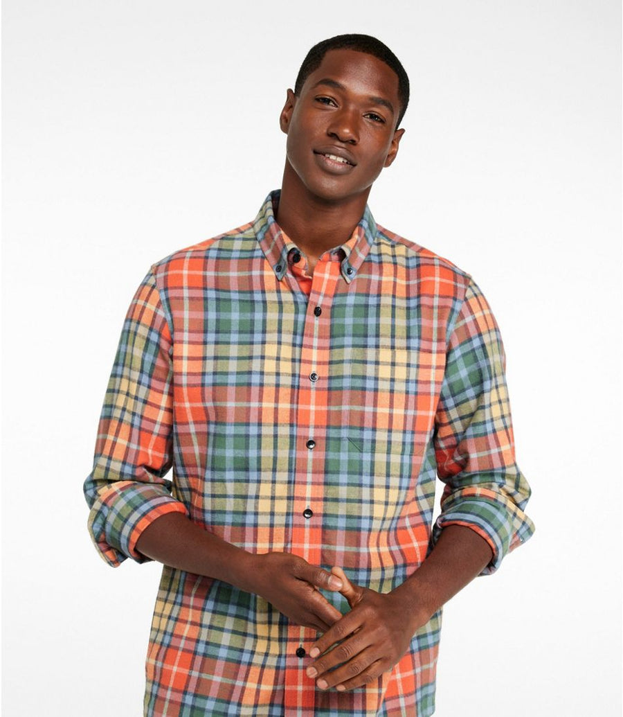 Men's Scotch Plaid Flannel Shirt