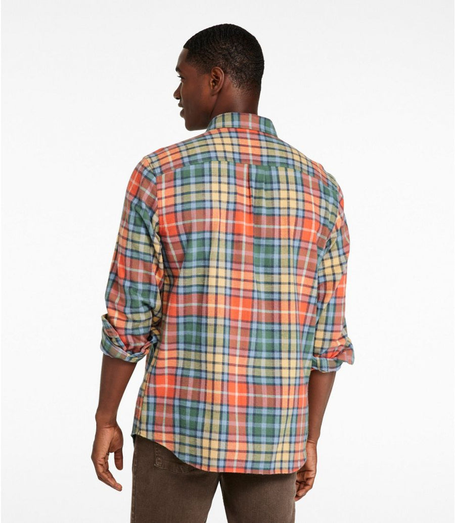 Men's Scotch Plaid Flannel Shirt