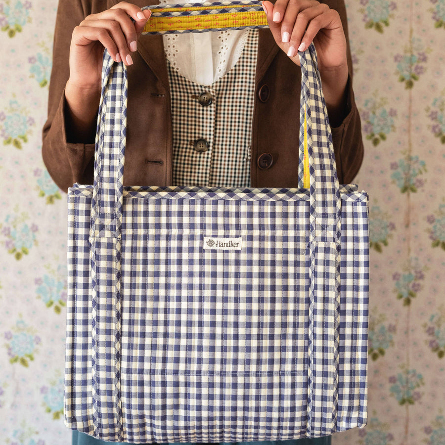 Handker Teddy Quilted Tote