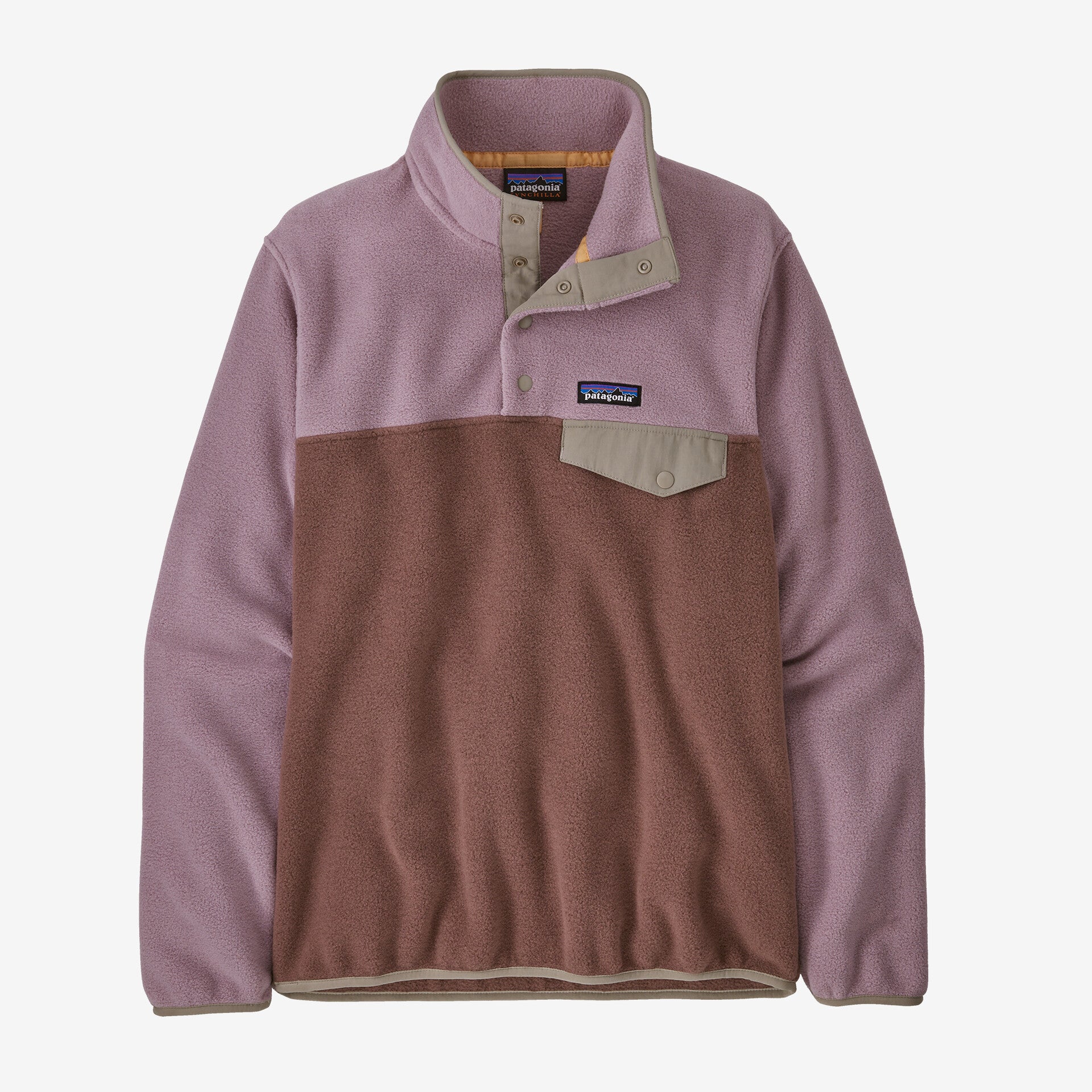 Patagonia Synchilla fleece snap good button pullover