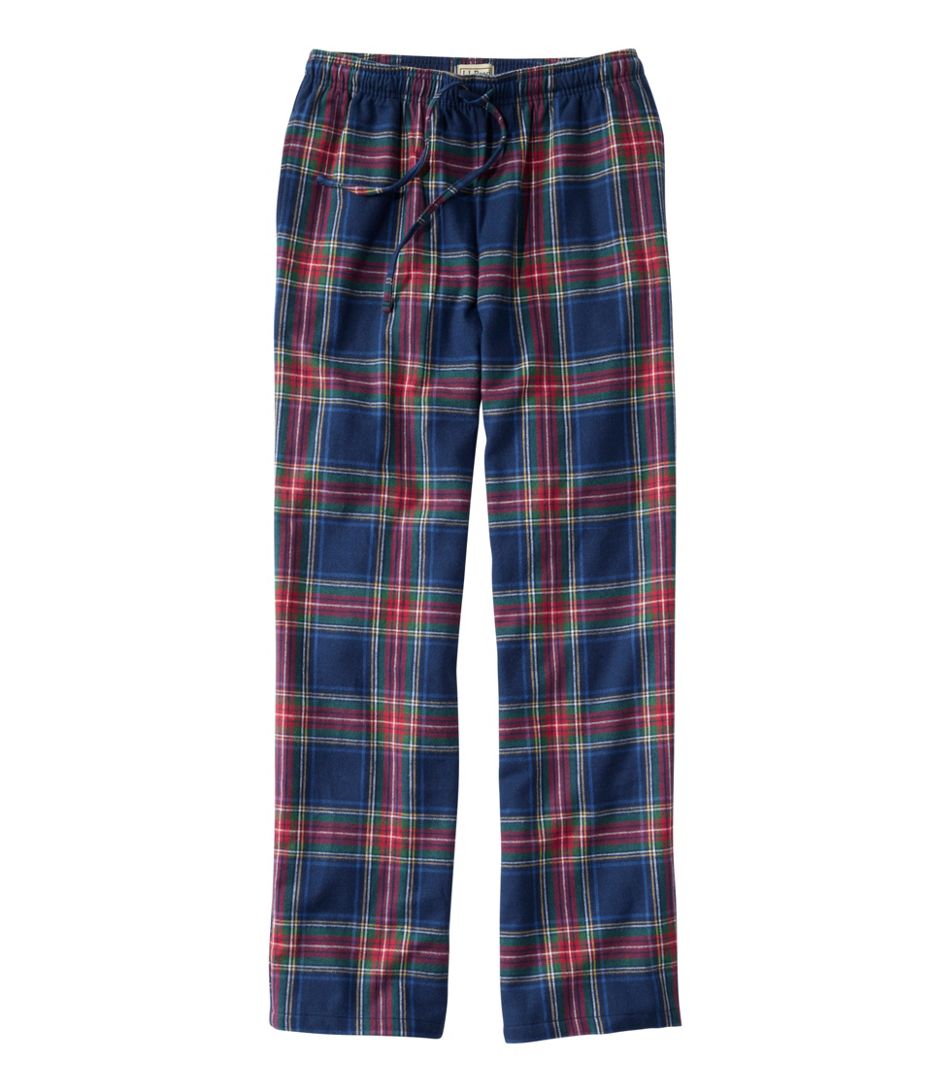 Men's Scotch Plaid Flannel Sleep Pants