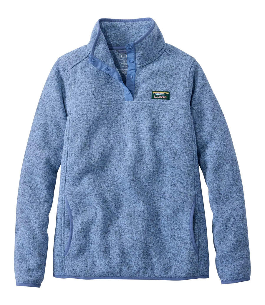 LLBean Women's Bean's Sweater Fleece Pullover