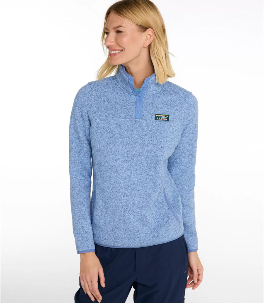 LLBean Women's Bean's Sweater Fleece Pullover