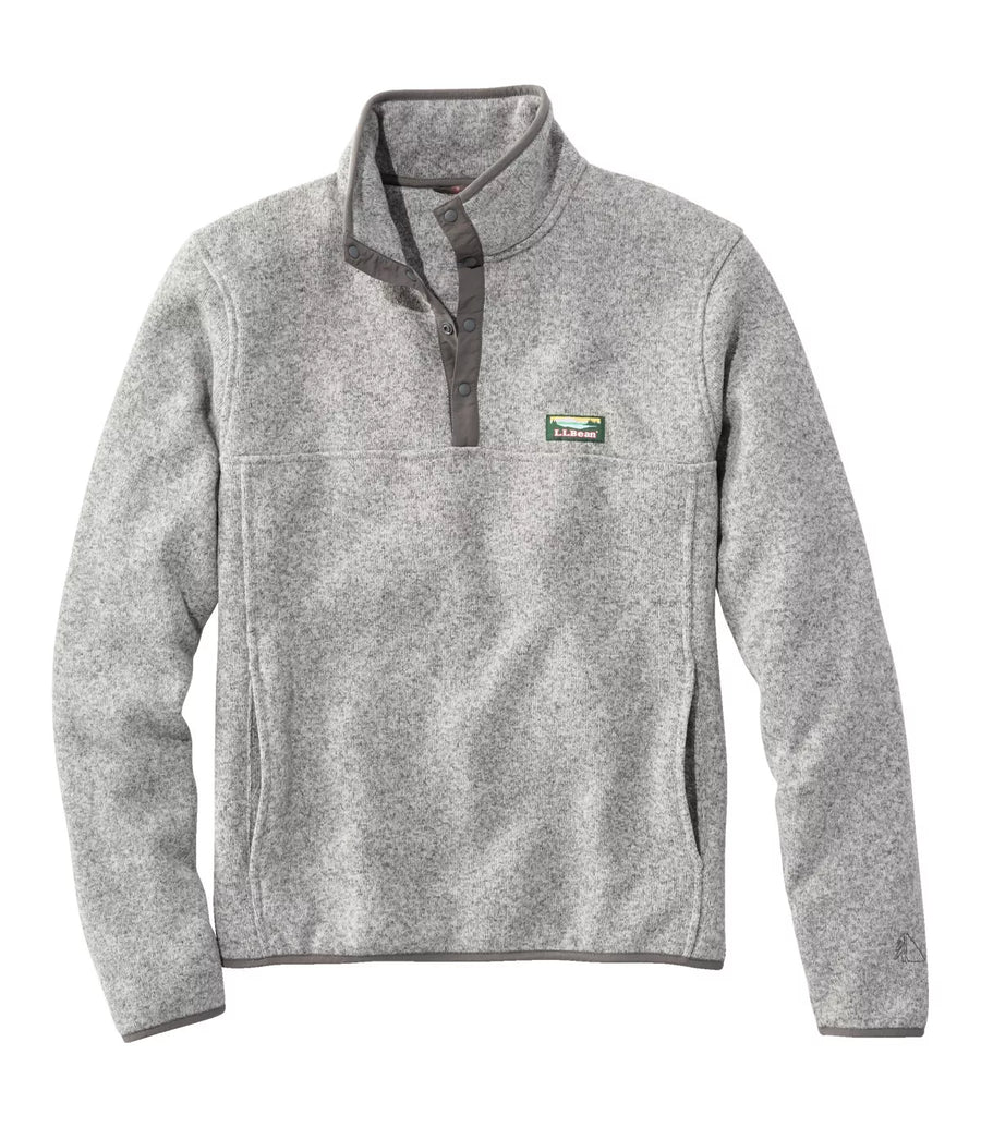LLBean Men's Bean's Sweater Fleece Pullover