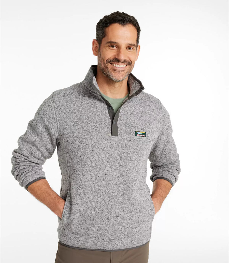 LLBean Men's Bean's Sweater Fleece Pullover