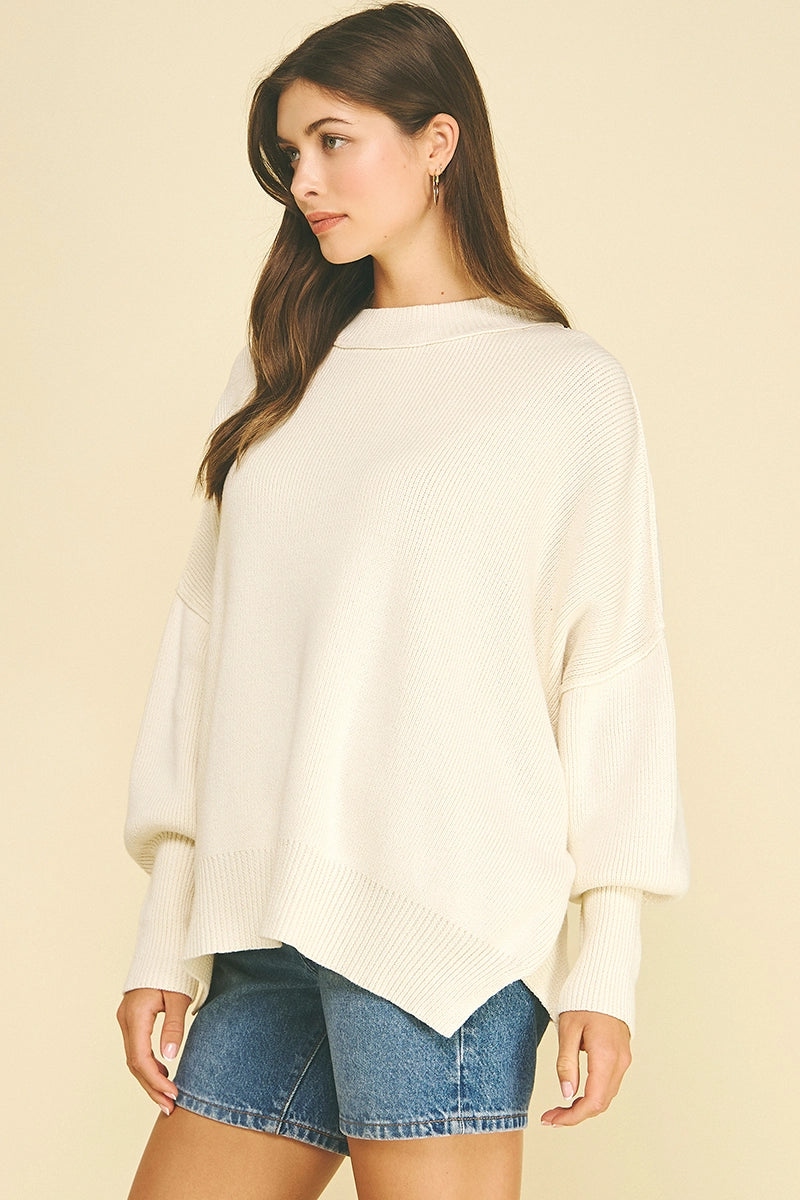 PINCH Oversized Drop-Shoulder Sweater