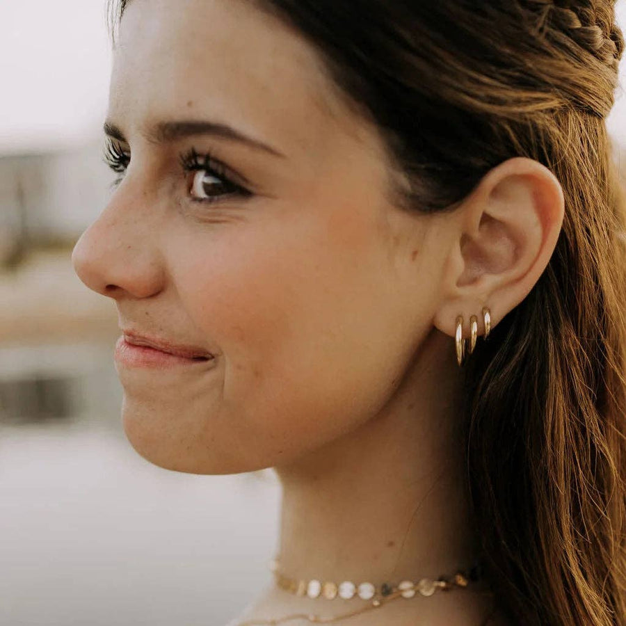 Mauve Jewelry Olivia Essential Hoops
