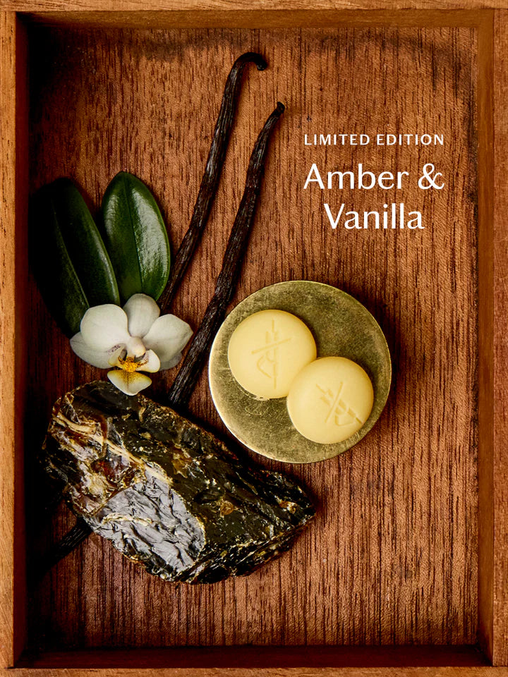 Amber & Vanilla Pebble Bath & Shower Oil