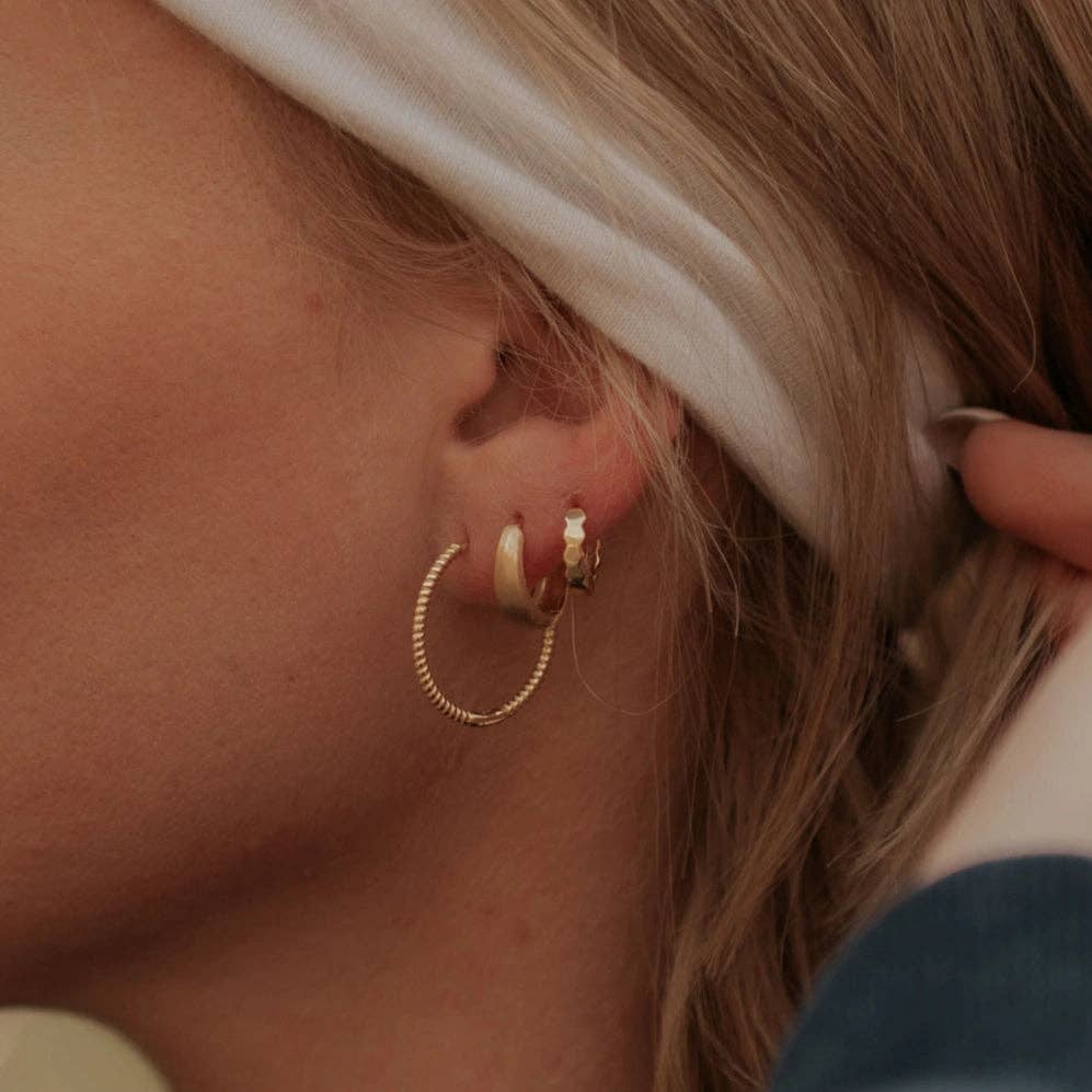 Mauve Jewelry Tessa Hoops