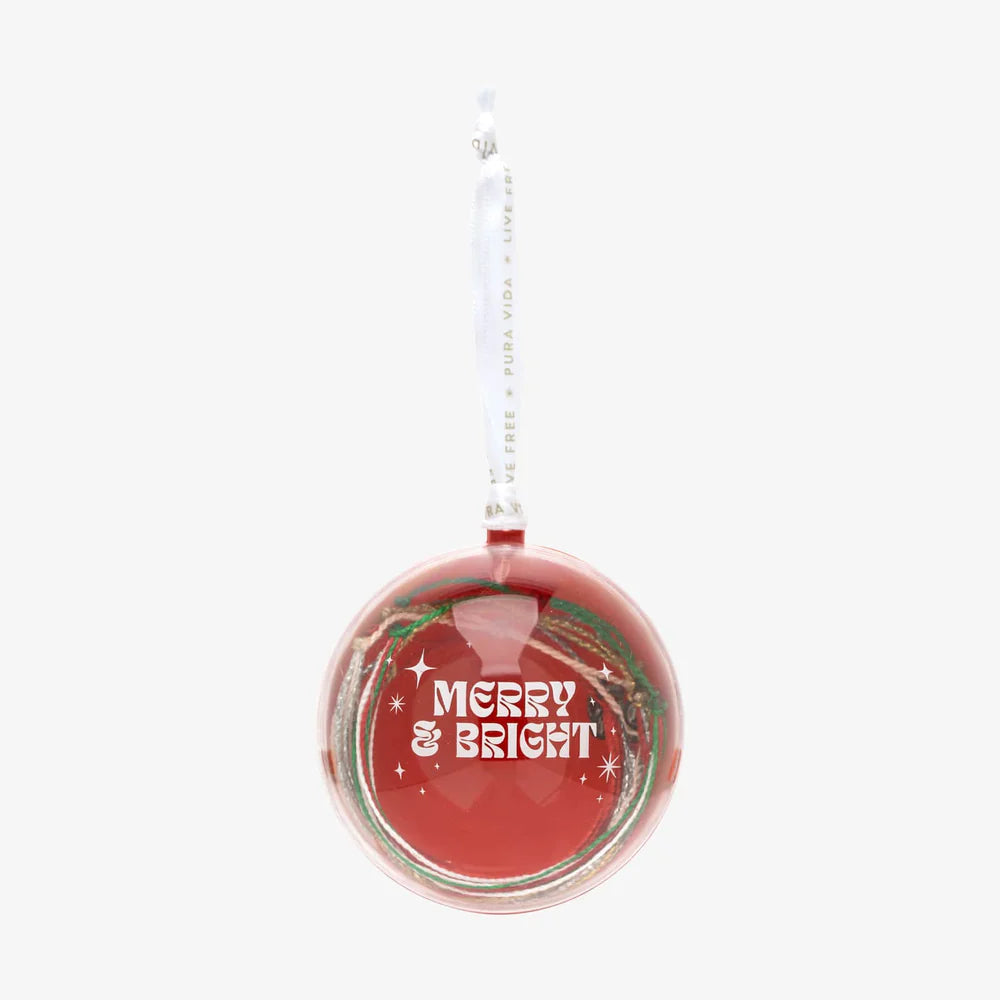 Pura Vida Christmas Bracelets Ornament