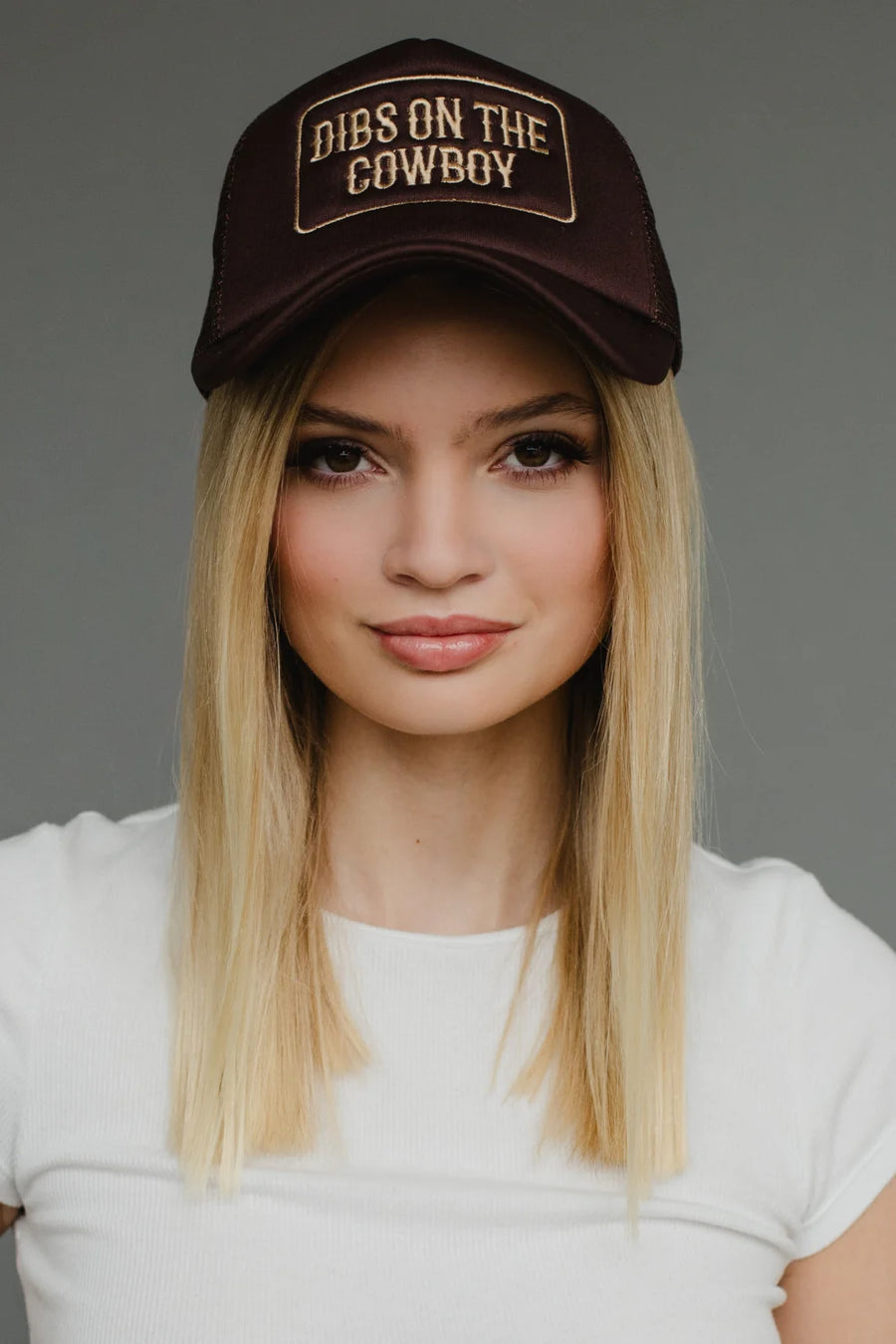 Dibs On The Cowboy Trucker Hat