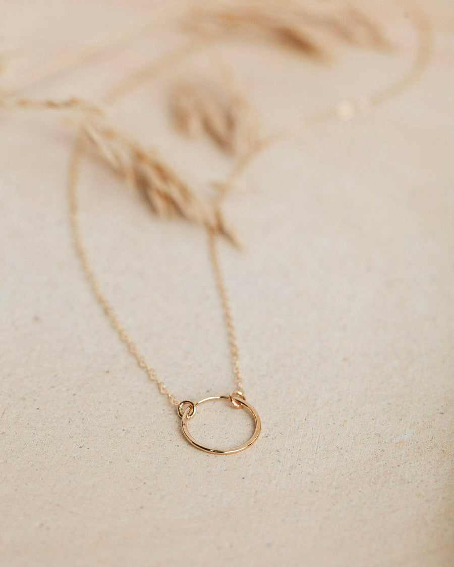 Hello Adorn Full Circle Necklace