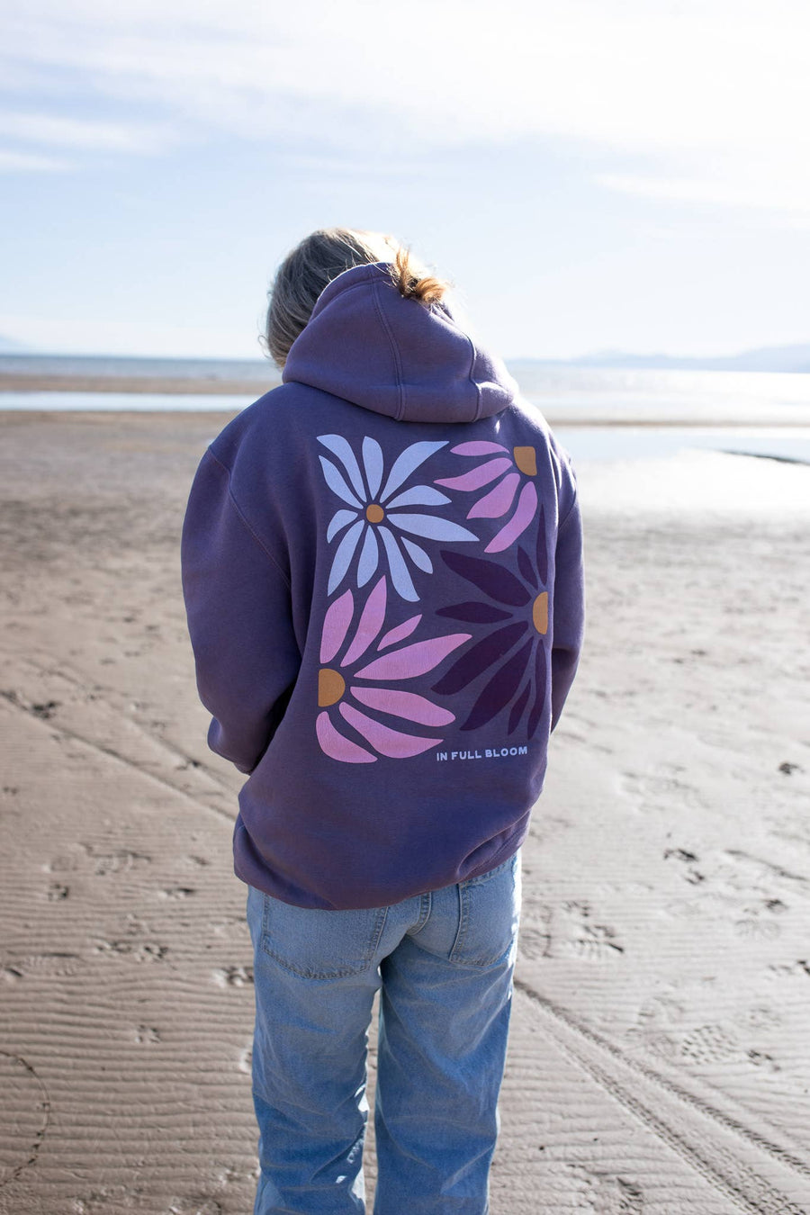 In Full Bloom Unisex Hoodie - Lavender
