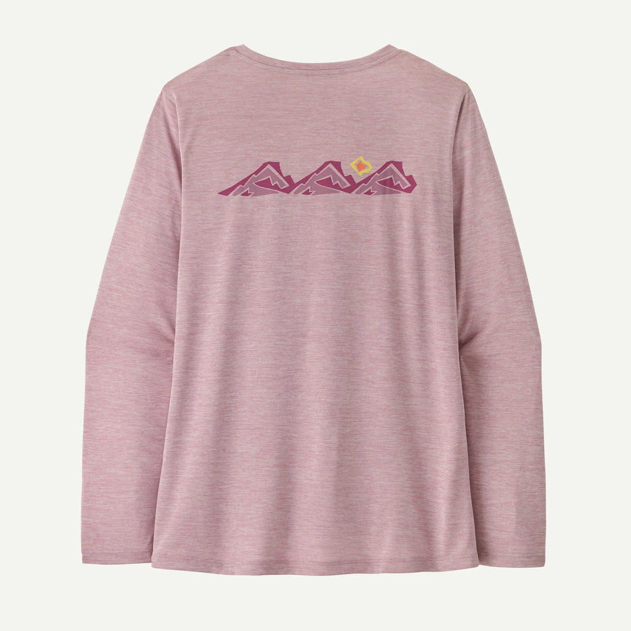 Women's Long-Sleeved Capilene Cool Daily Shirt Trailcheck