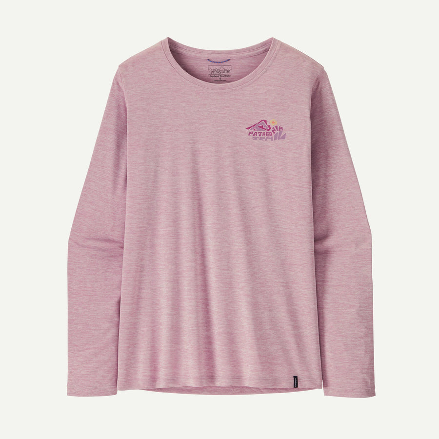 Women's Long-Sleeved Capilene Cool Daily Shirt Trailcheck