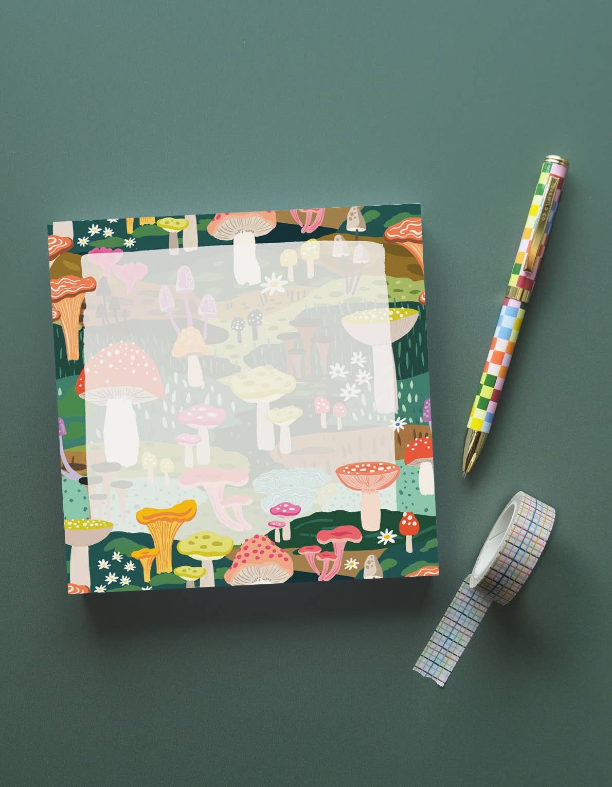 Idlewild 200-Sheet Jumbo Desk Pad | Mushroom Heaven