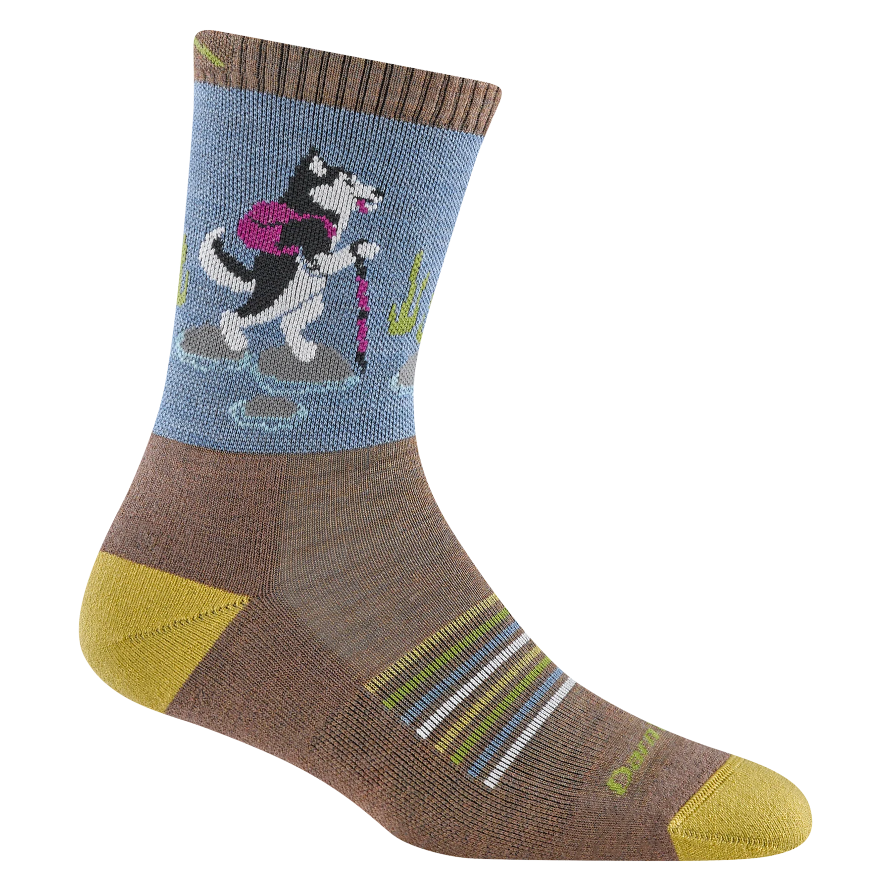 Darn Tough Women's Critter Club Micro Crew Lightweight Hiking Sock