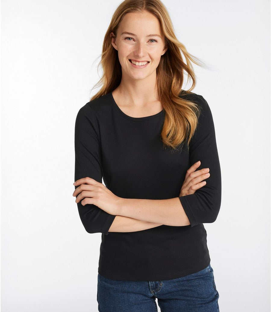 Women's Pima Cotton Shaped Tee