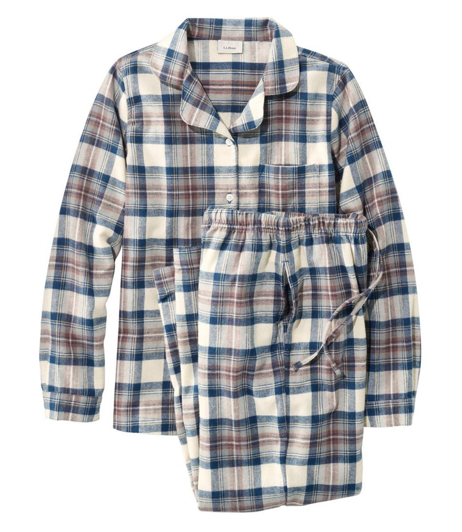 Women's Scotch Plaid Flannel Pajamas