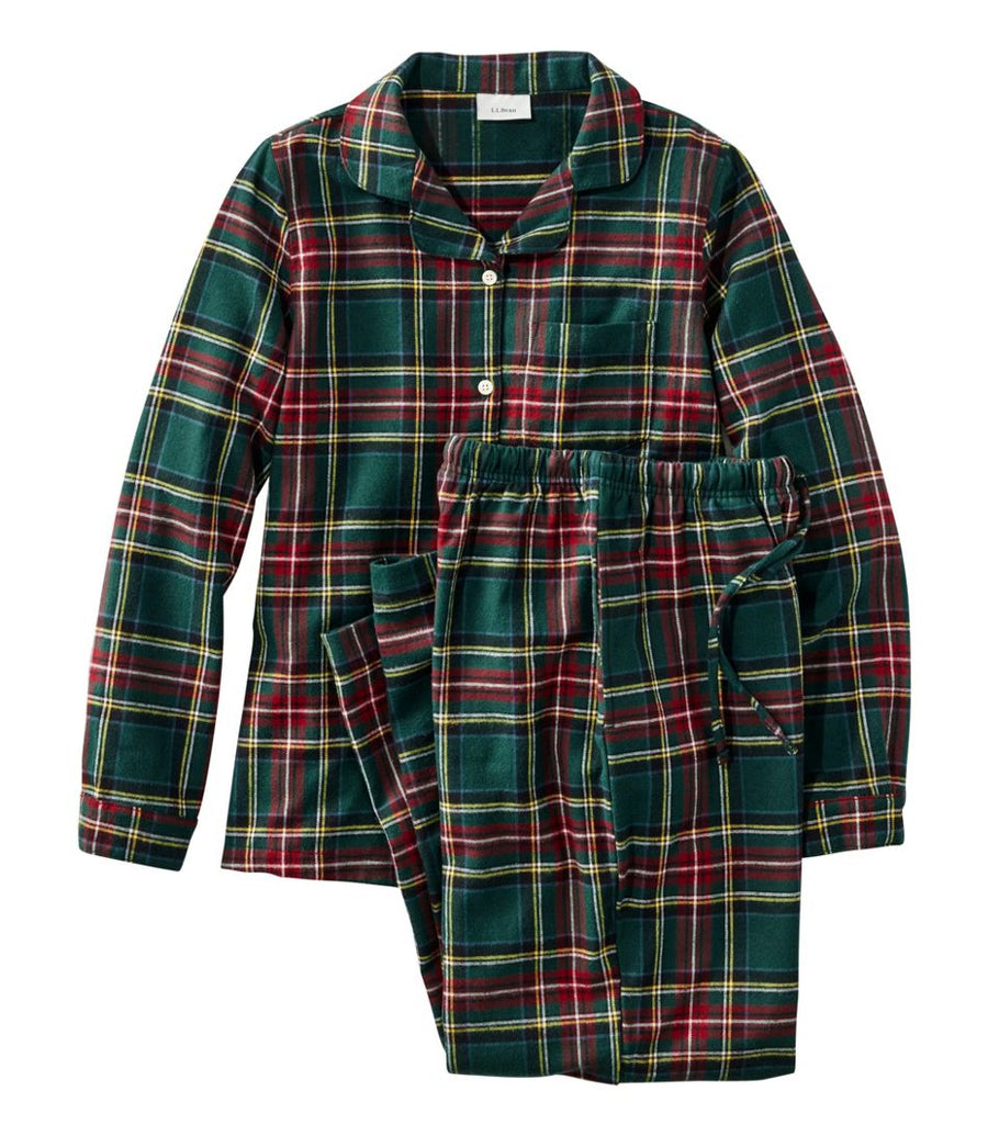 Women's Scotch Plaid Flannel Pajamas