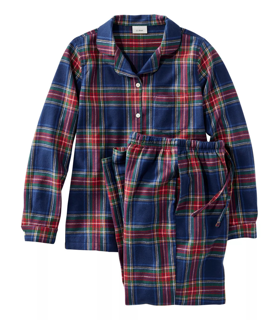 LLBean Women's Scotch Plaid Flannel Pajamas
