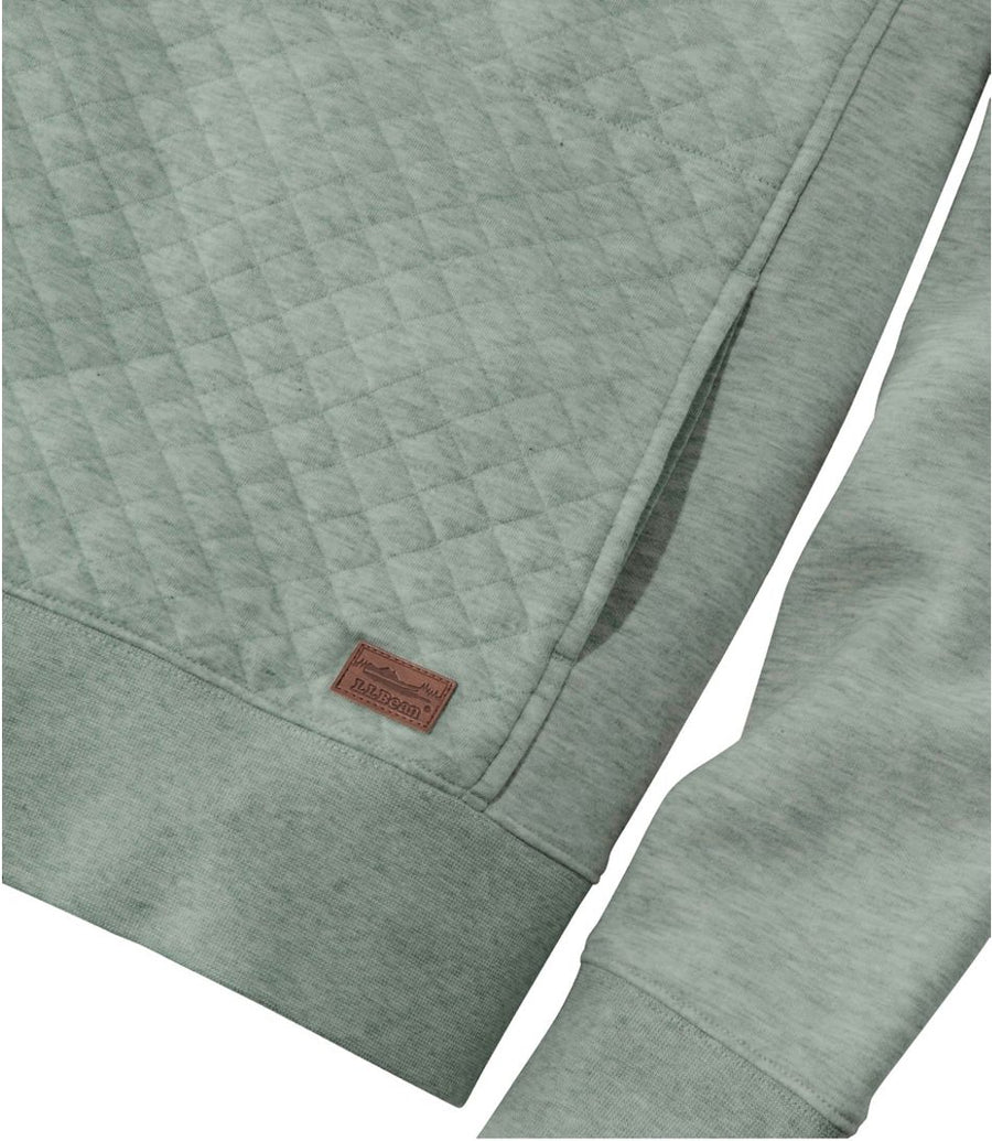 Women's Quilted Quarter-Zip Pullover