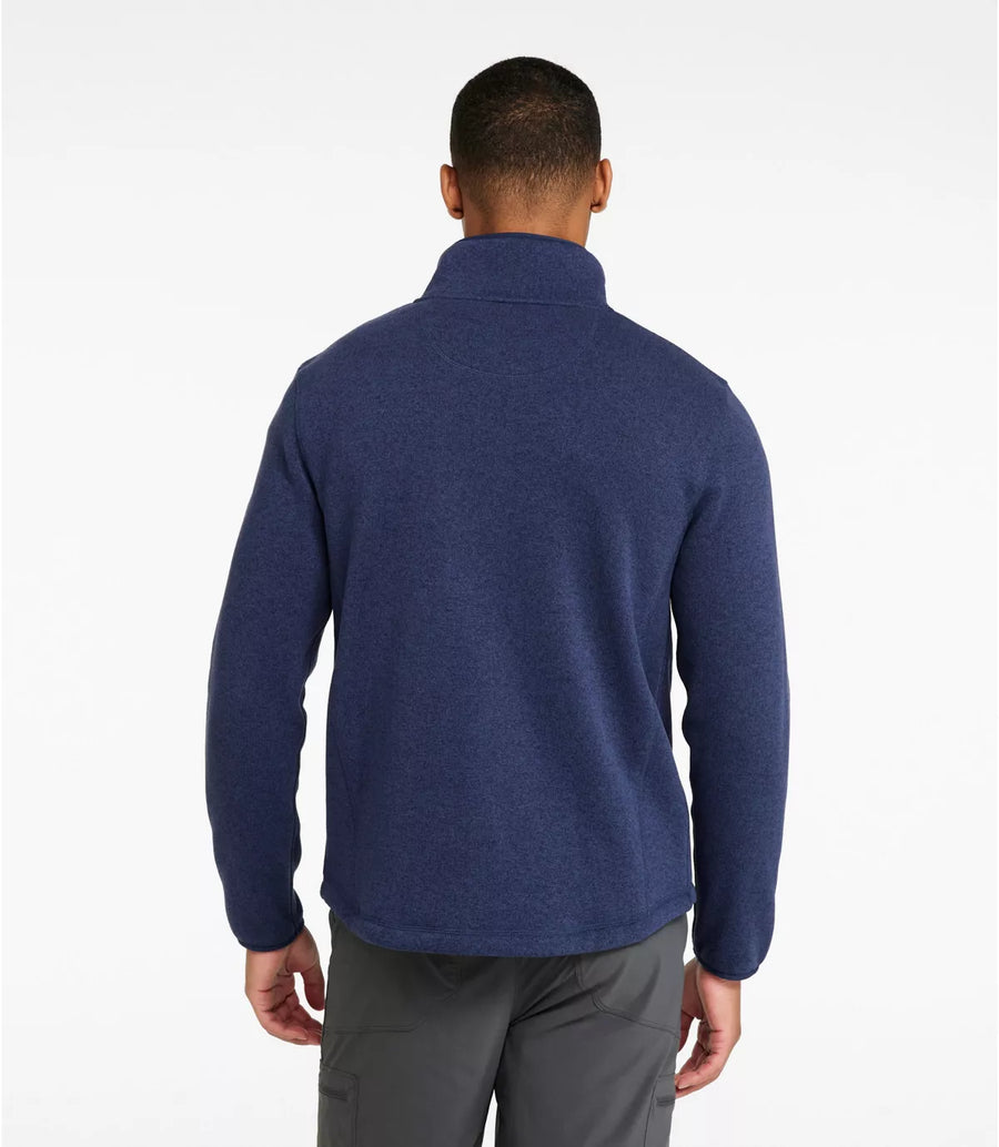 LLBean Men's Sweater Fleece Full Zip Jacket