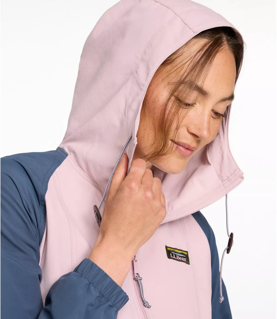 LLBean Women's Mountain Classic Anorak Multi Color