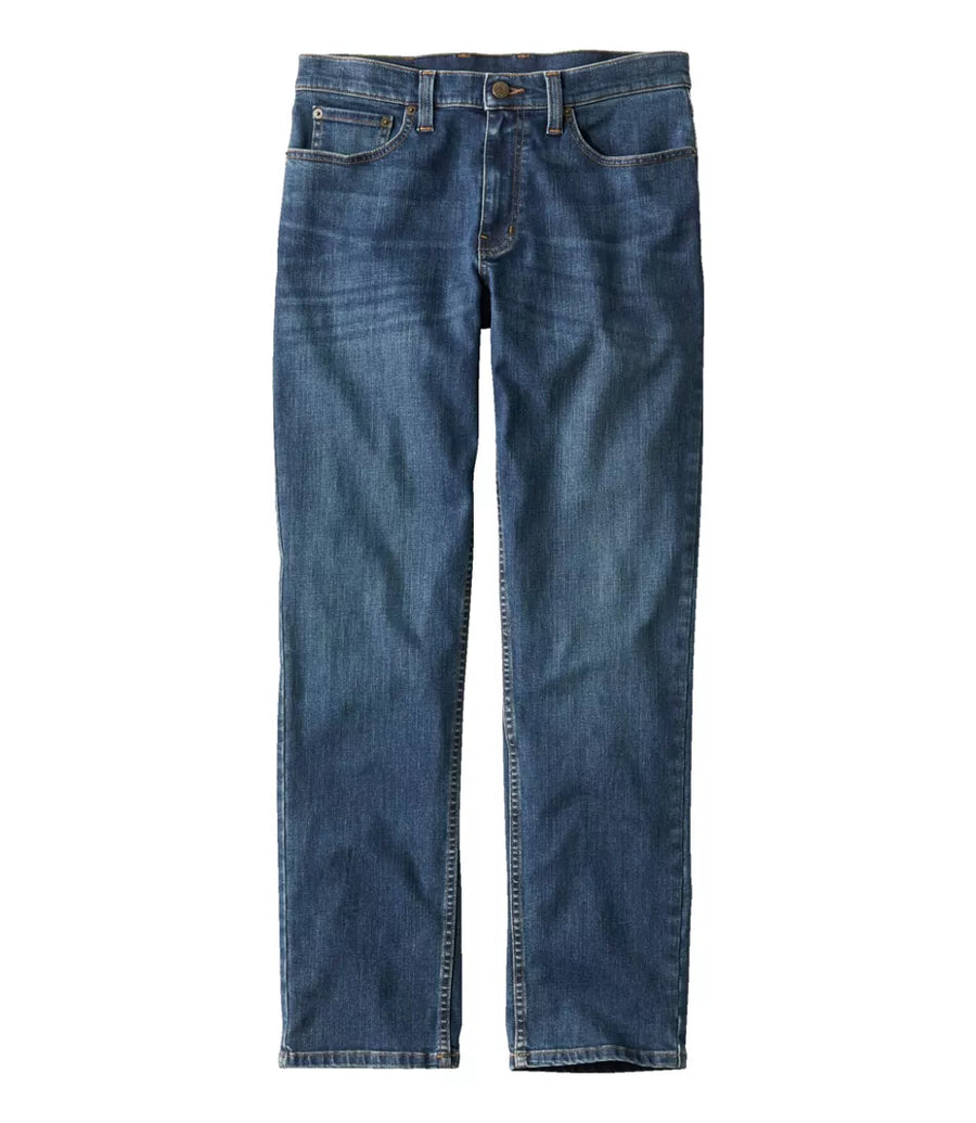L.L.Bean Men's BeanFlex Standard Athletic Fit Straight Leg Jeans