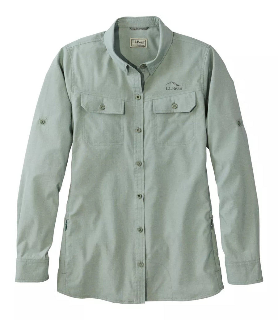 L.L.Bean Women's No Fly Zone Long Sleeve Shirt
