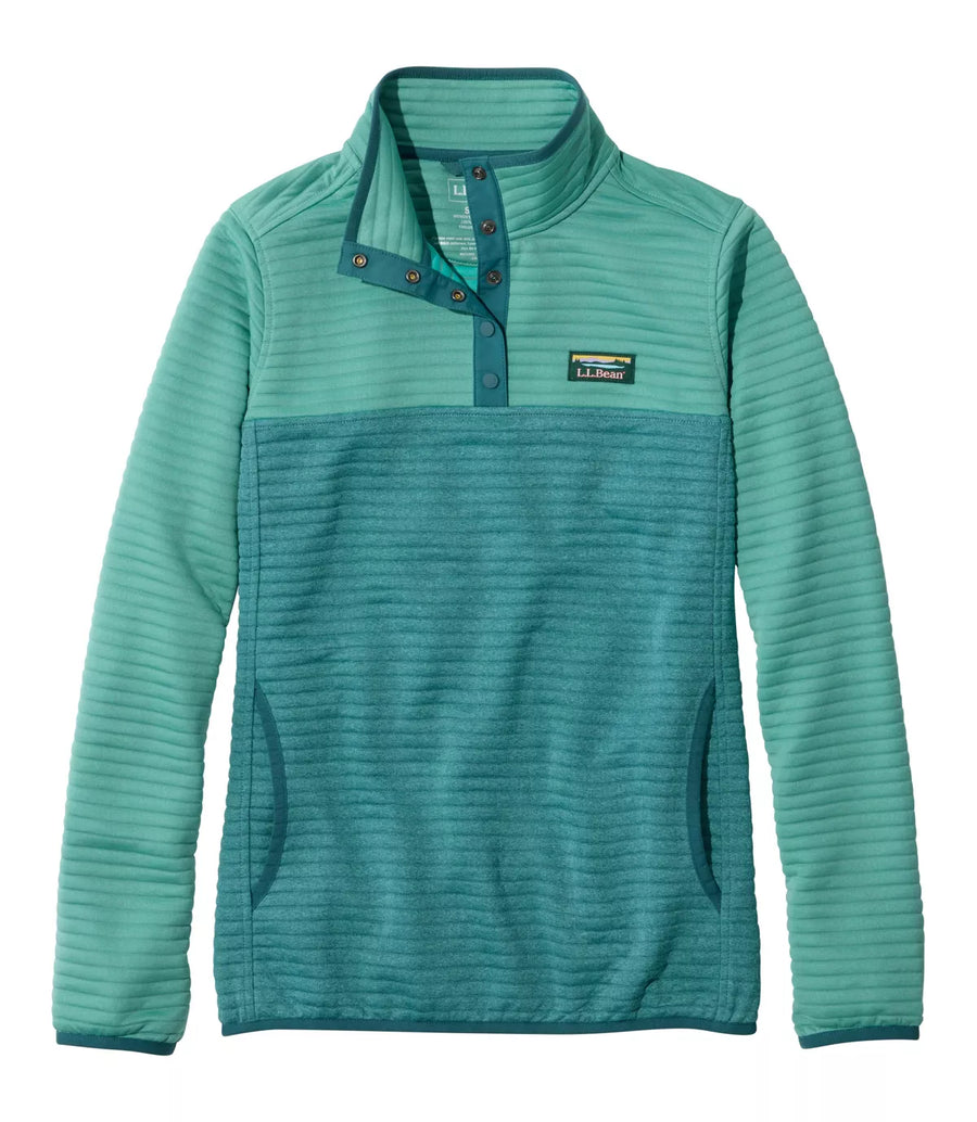 LLBean Women's Airlight Knit Pullover Colorblock