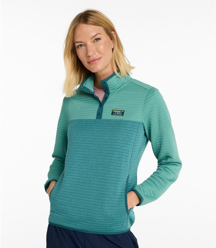 L.L.Bean Women's Colorblock Airlight Pullover