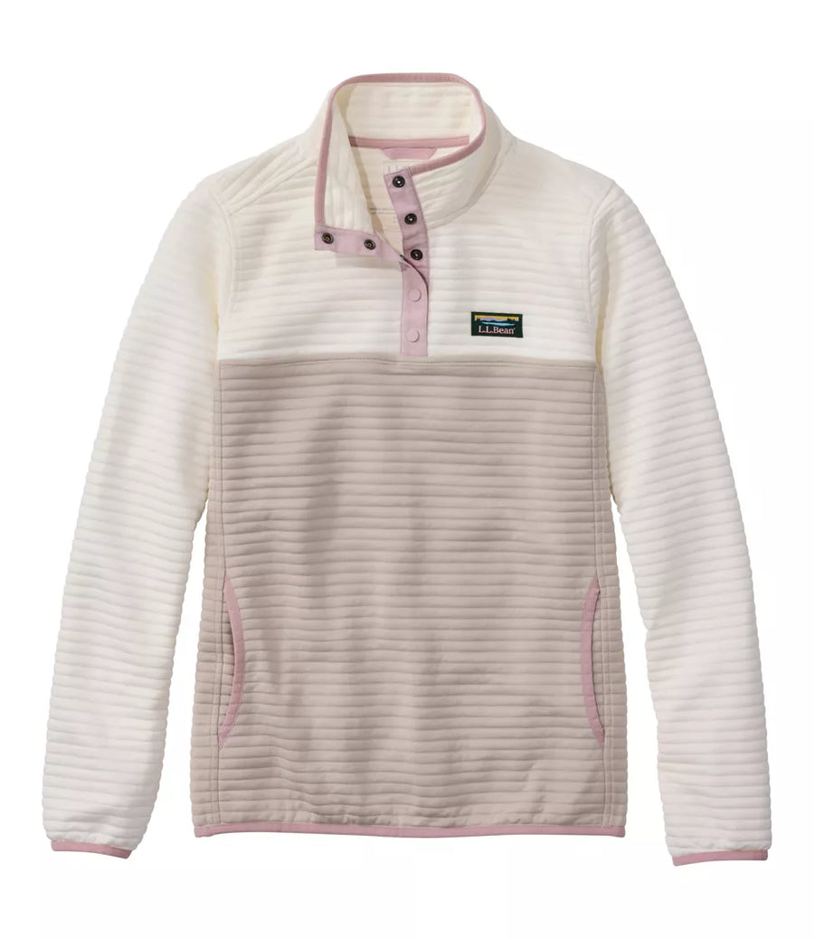 LLBean Women's Airlight Knit Pullover Colorblock