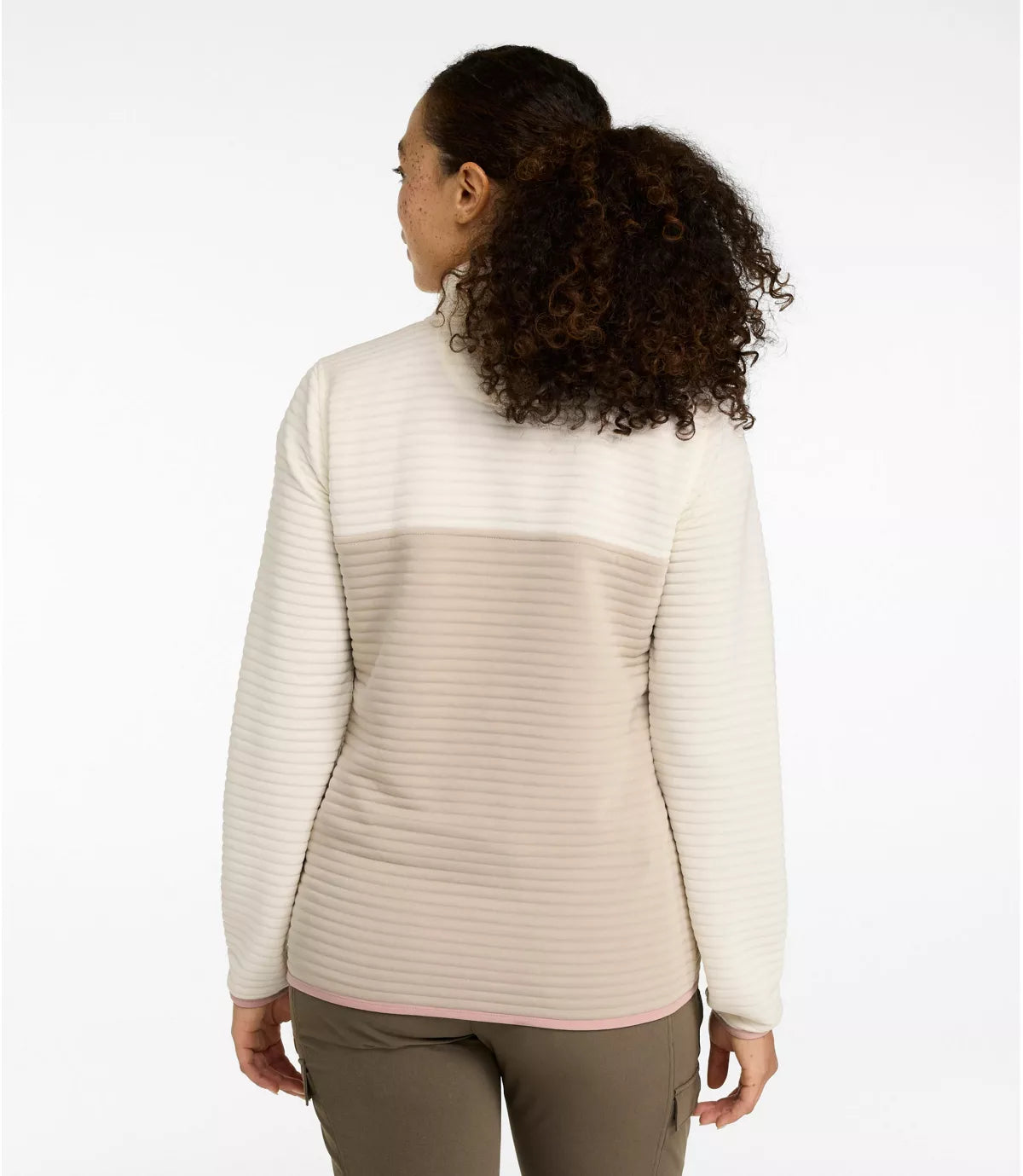 LLBean Women's Airlight Knit Pullover Colorblock