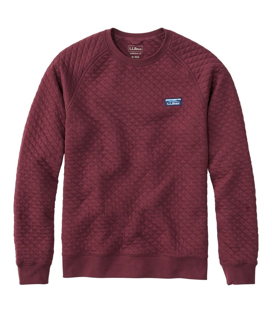 Men's Quilted Sweatshirt