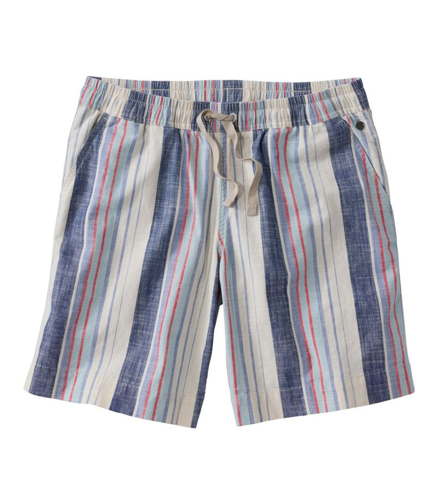 L.L.Bean Women's Lakewashed Dock Shorts Stripe