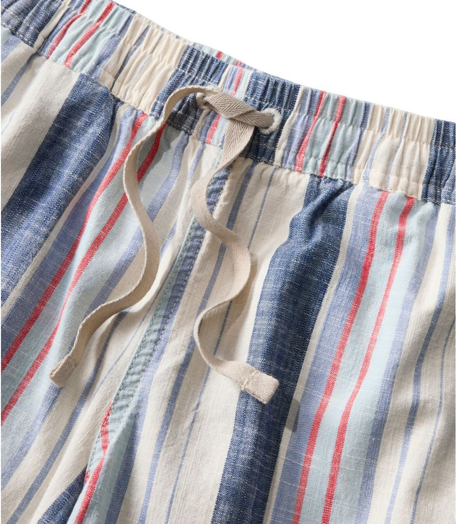 L.L.Bean Women's Lakewashed Dock Shorts Stripe
