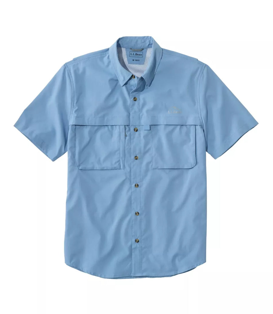 L.L.Bean Men's Short Sleeve Tropicwear Shirt