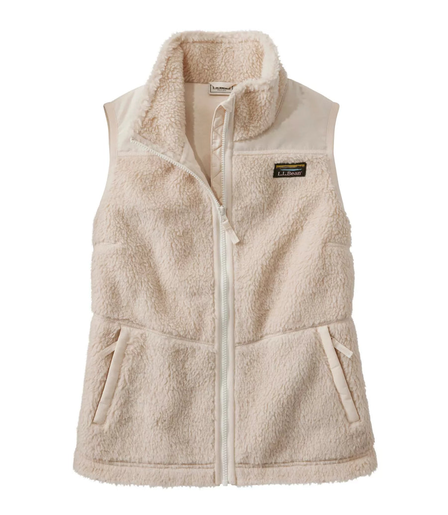 LLBean Women's Sherpa Fleece Vest
