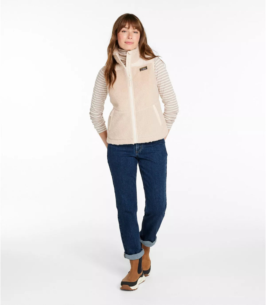LLBean Women's Sherpa Fleece Vest