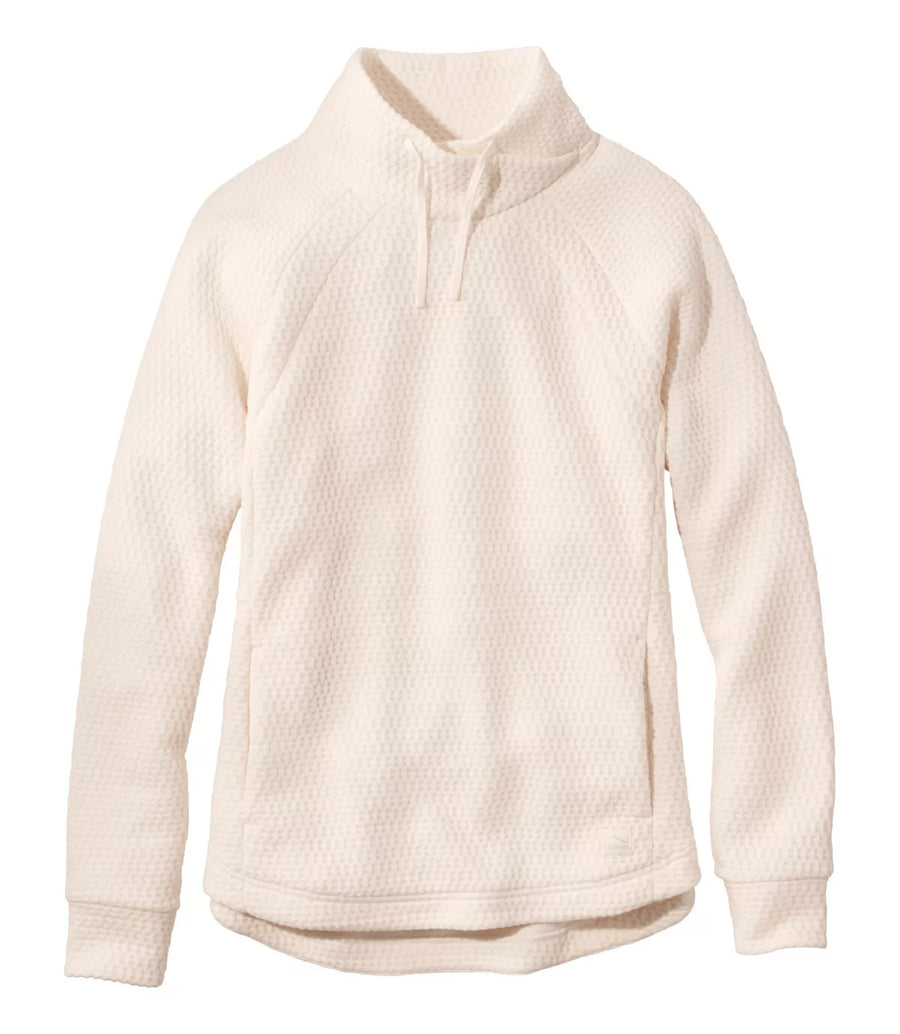 LLBean Women's Ridgeknit Crossneck Pullover